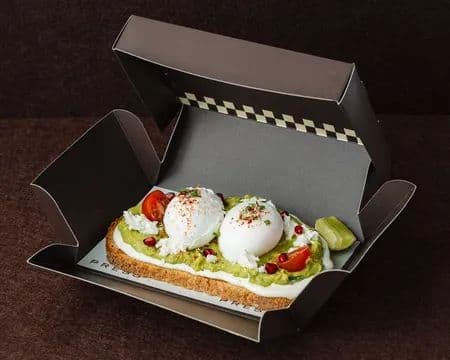 Avocado Toast with Poached Eggs image