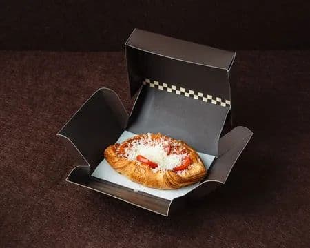 Mozzarella tomato danish image