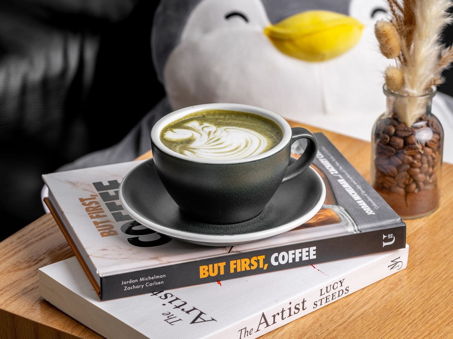Hot Pistachio Latte image