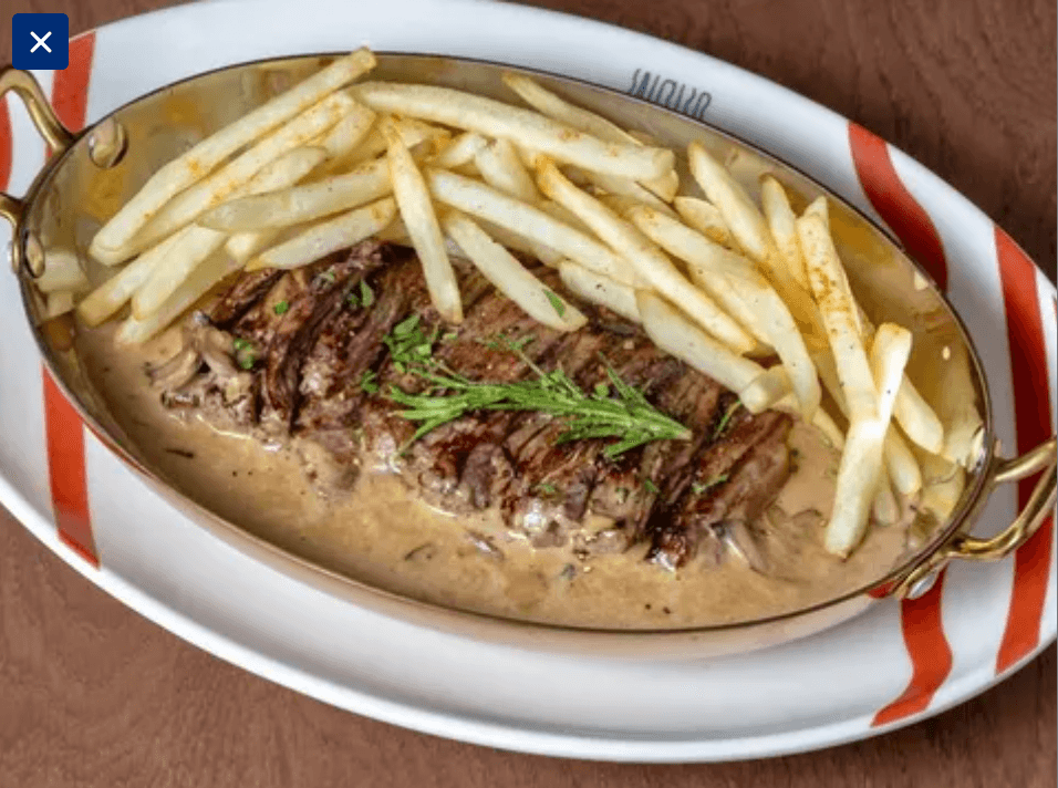 Mushroom Steak image