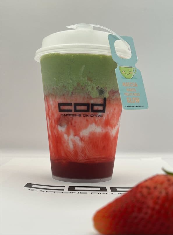 Strawberry matcha image