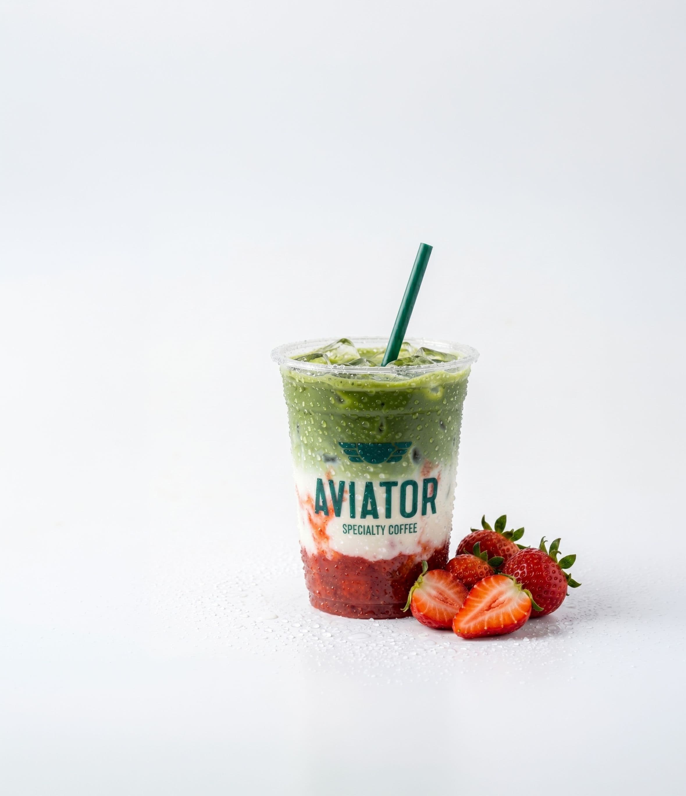 Strawberry Matcha image