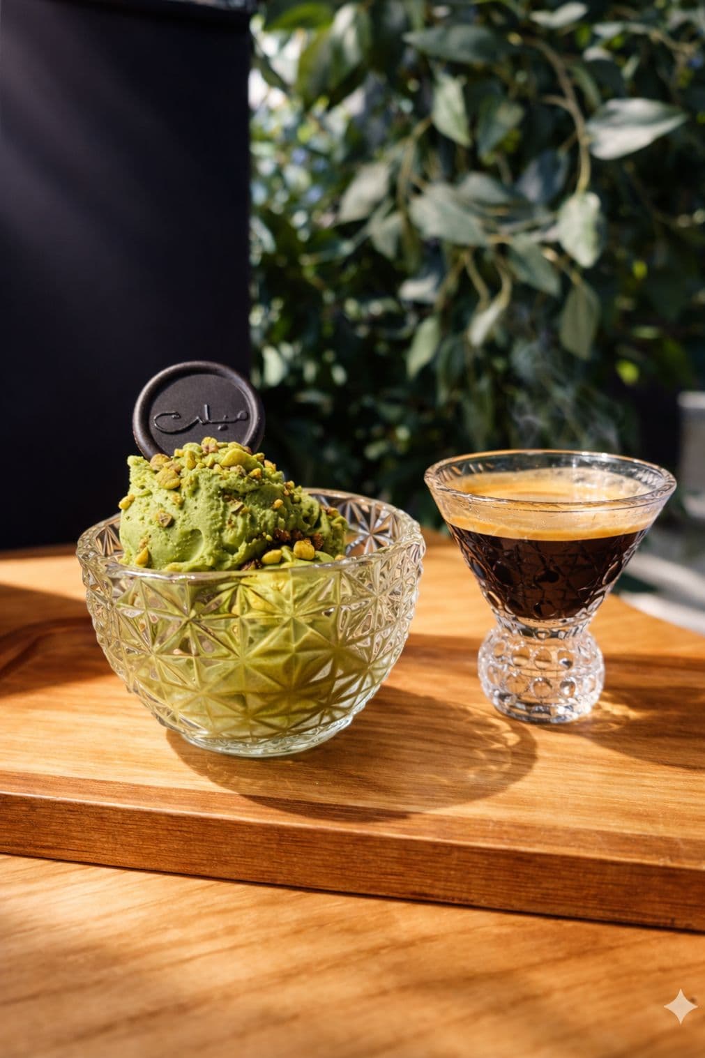 Pistachio Affogato image