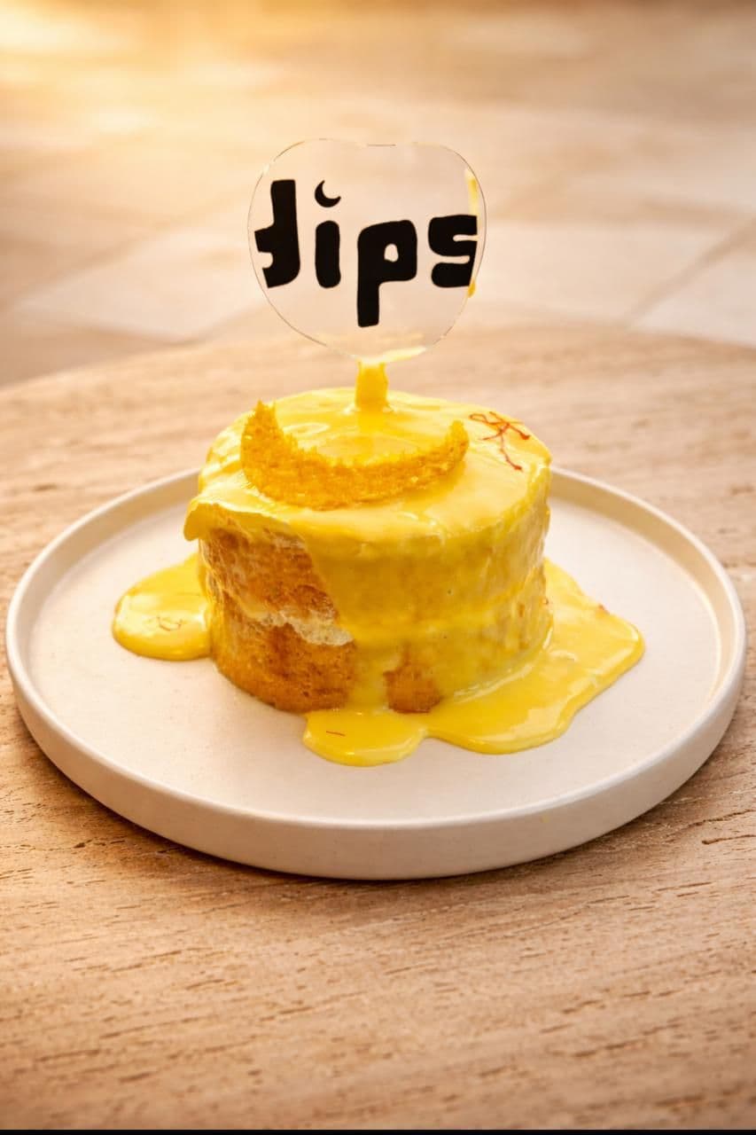 Saffron Milk Cake image