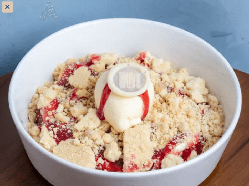 Raspberry Crumble image