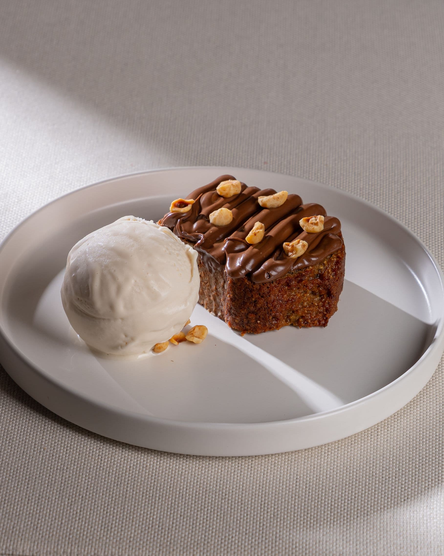 Banana Bread Toast With Hazelnut image