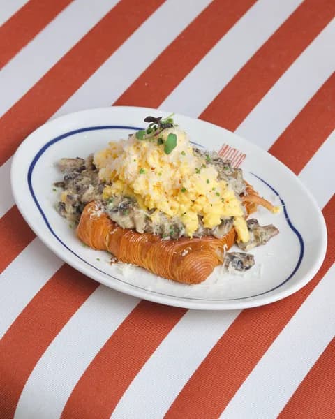 Truffle Mushroom Croissant image