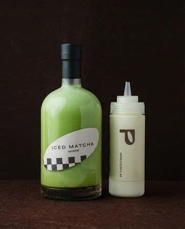 Salted Vanilla Matcha Bottle image