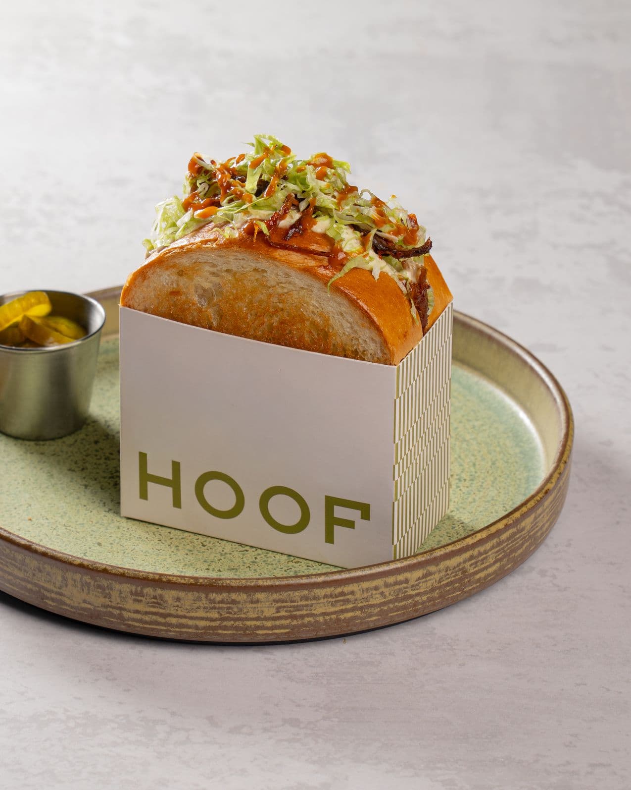 Pulled Beef Brisket Sandwich image