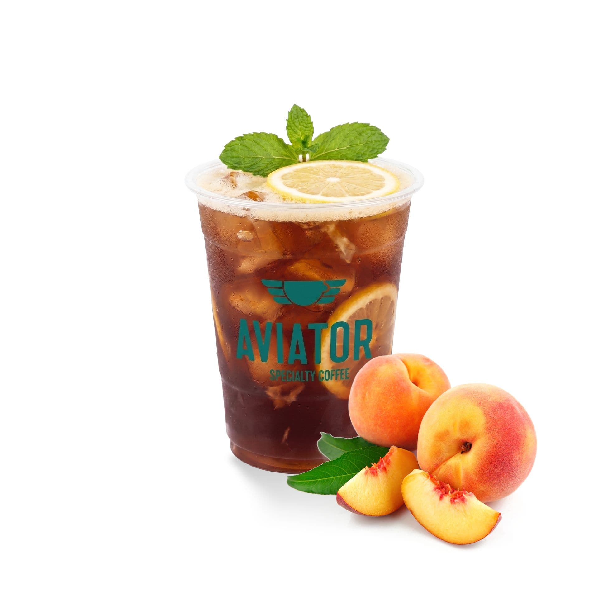 Iced Peach Tea image