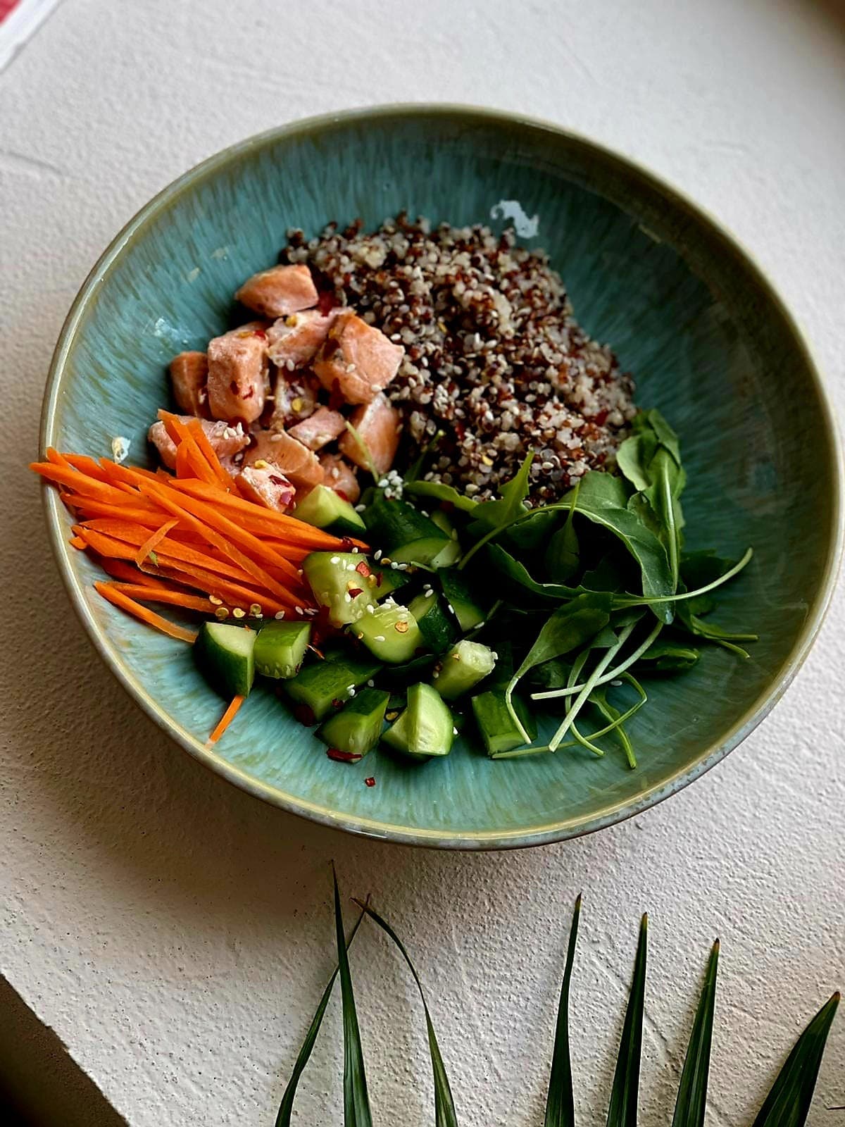 Salmon Quinoa Bowl image