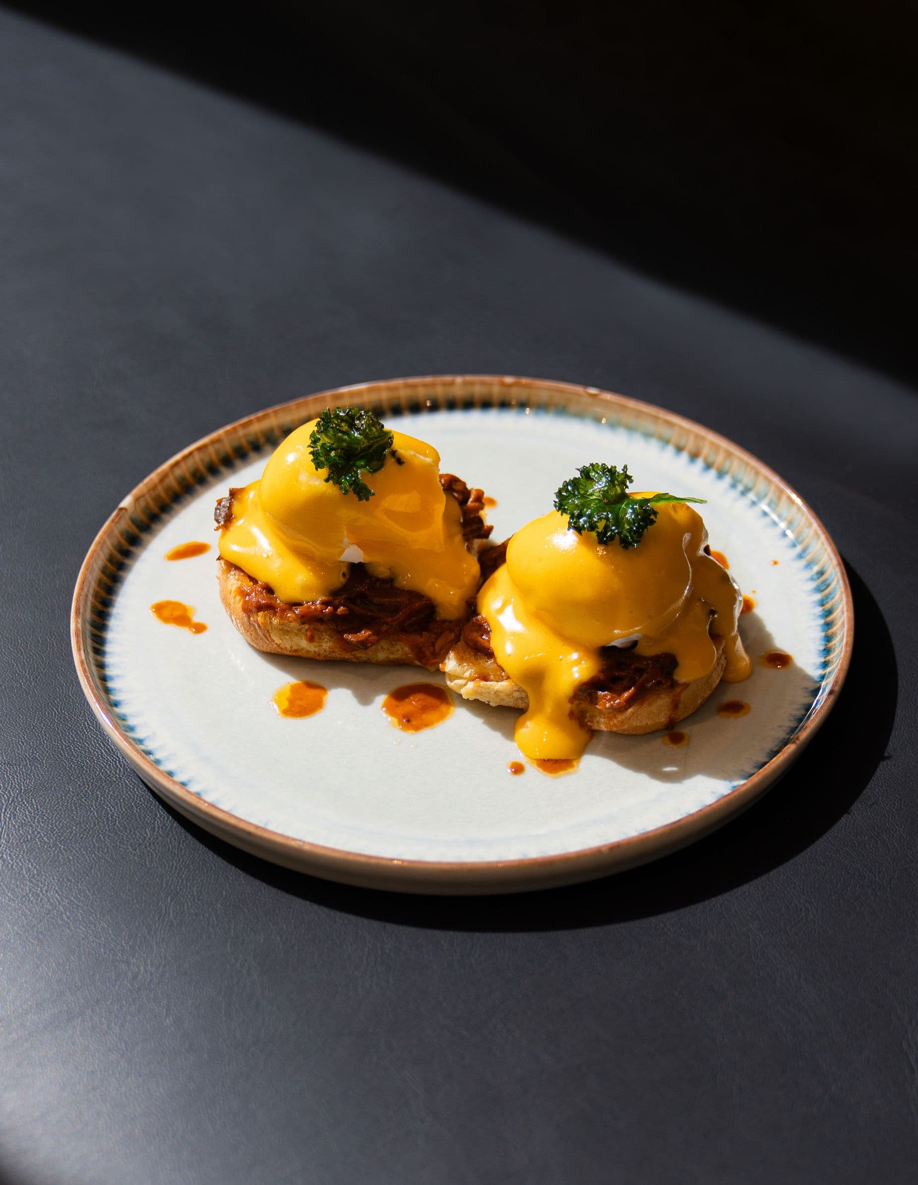 Pulled Beef Benedict image