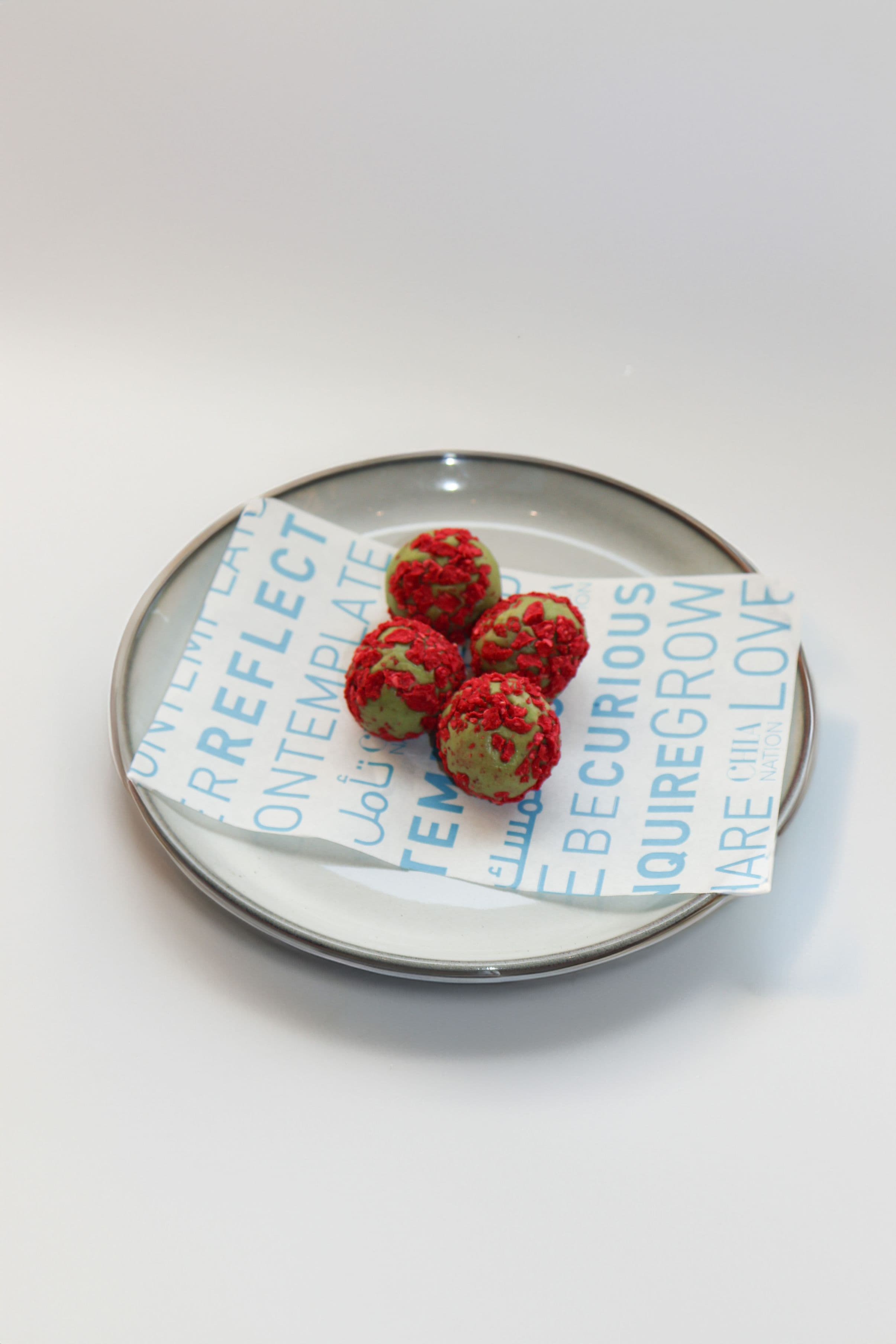 Matcha Collagen Balls 4 Pieces image