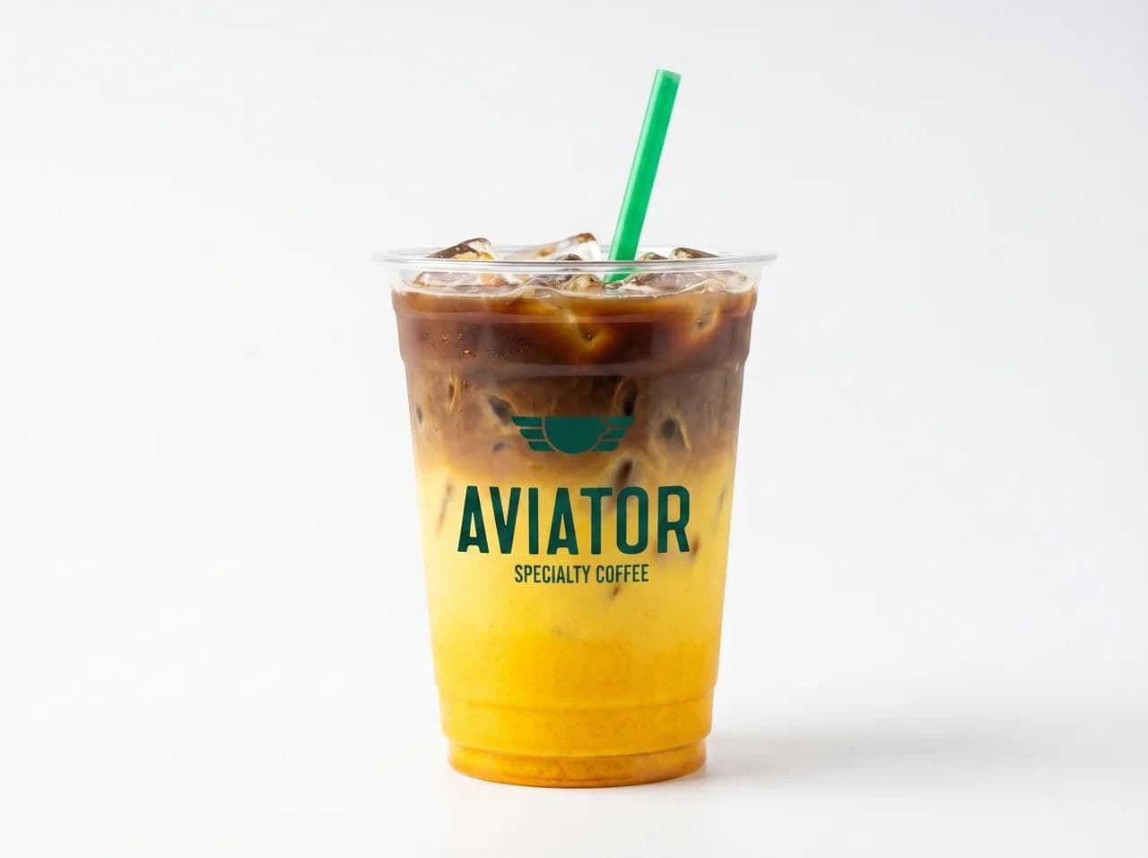 Iced Saffron Latte image