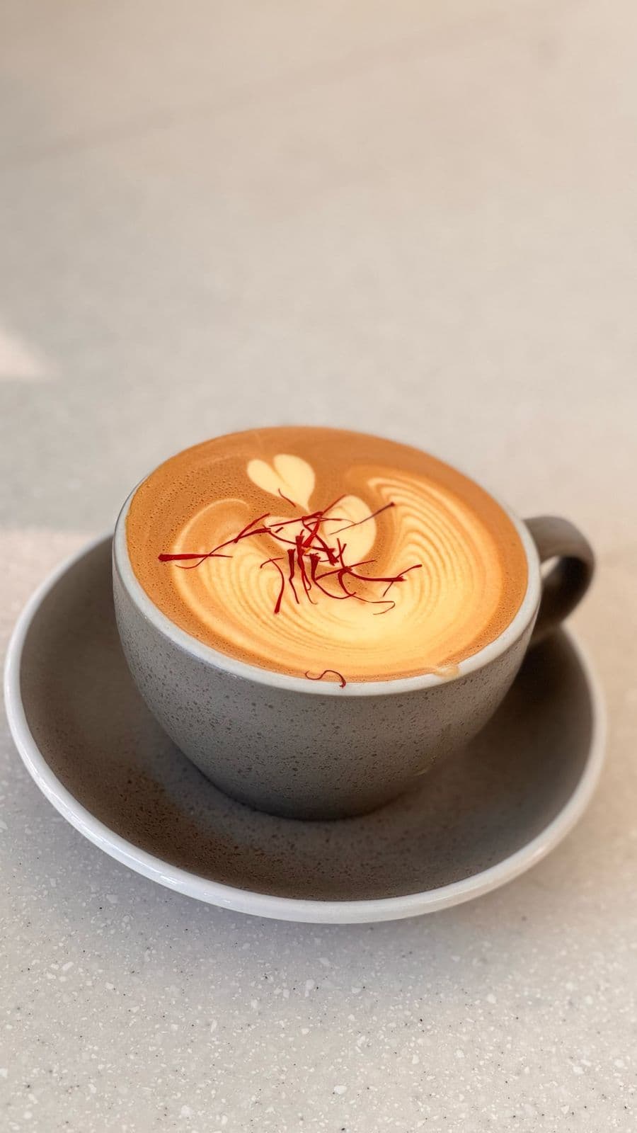 Saffron Latte image