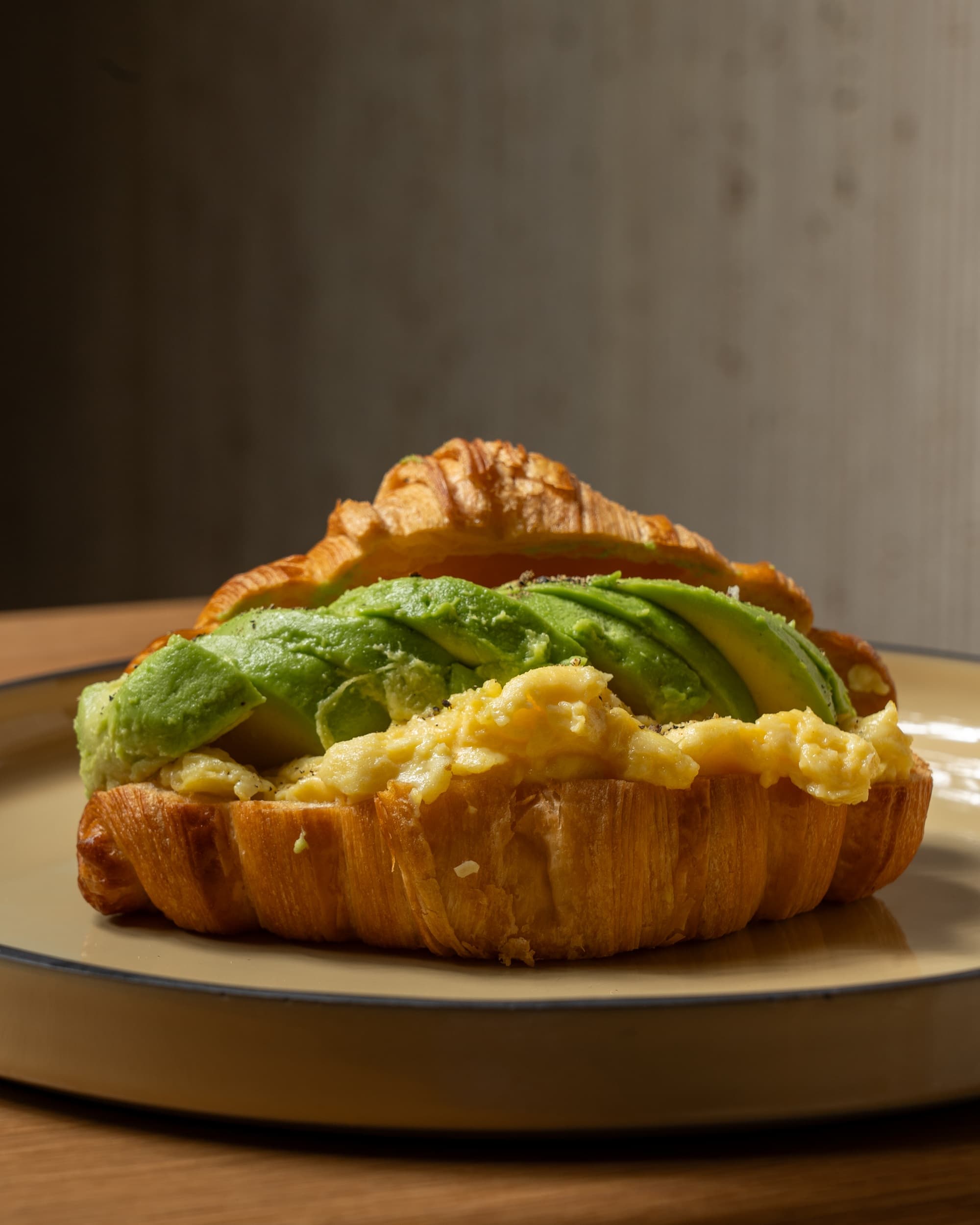 Avocado Scrambled Croissant image