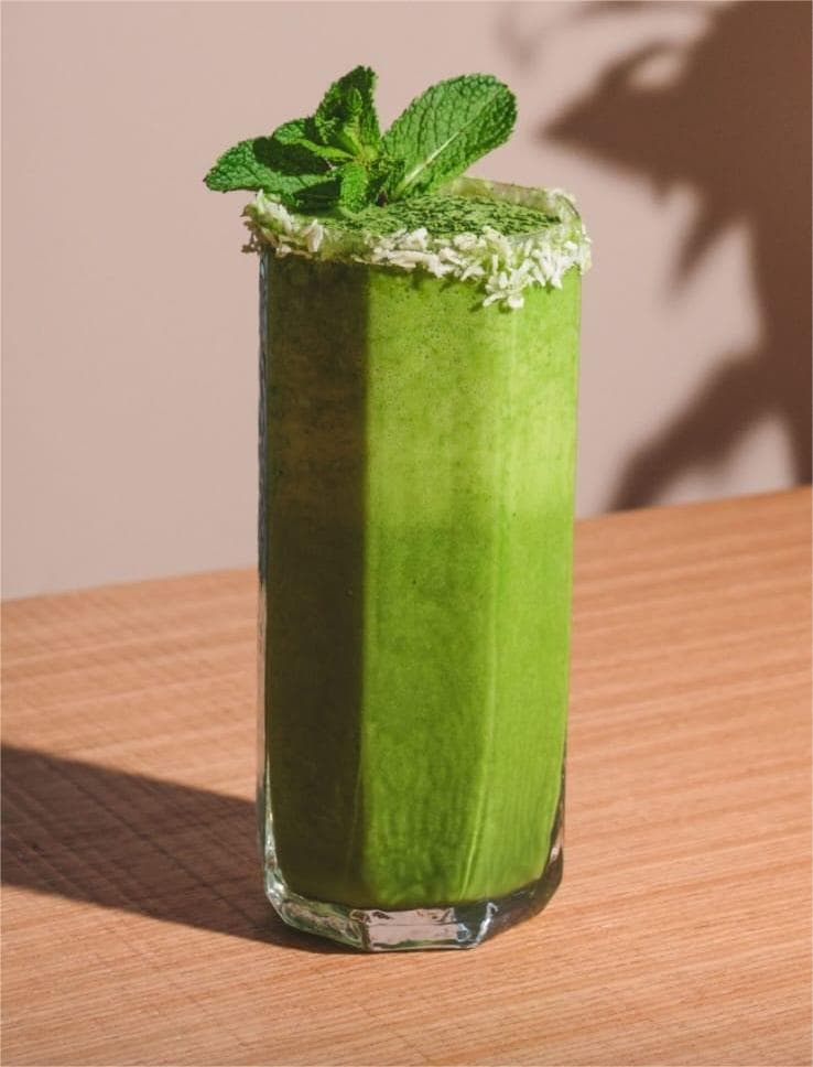 Matcha Coconut Shaken image