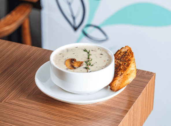 Creamy Mushroom Soup image