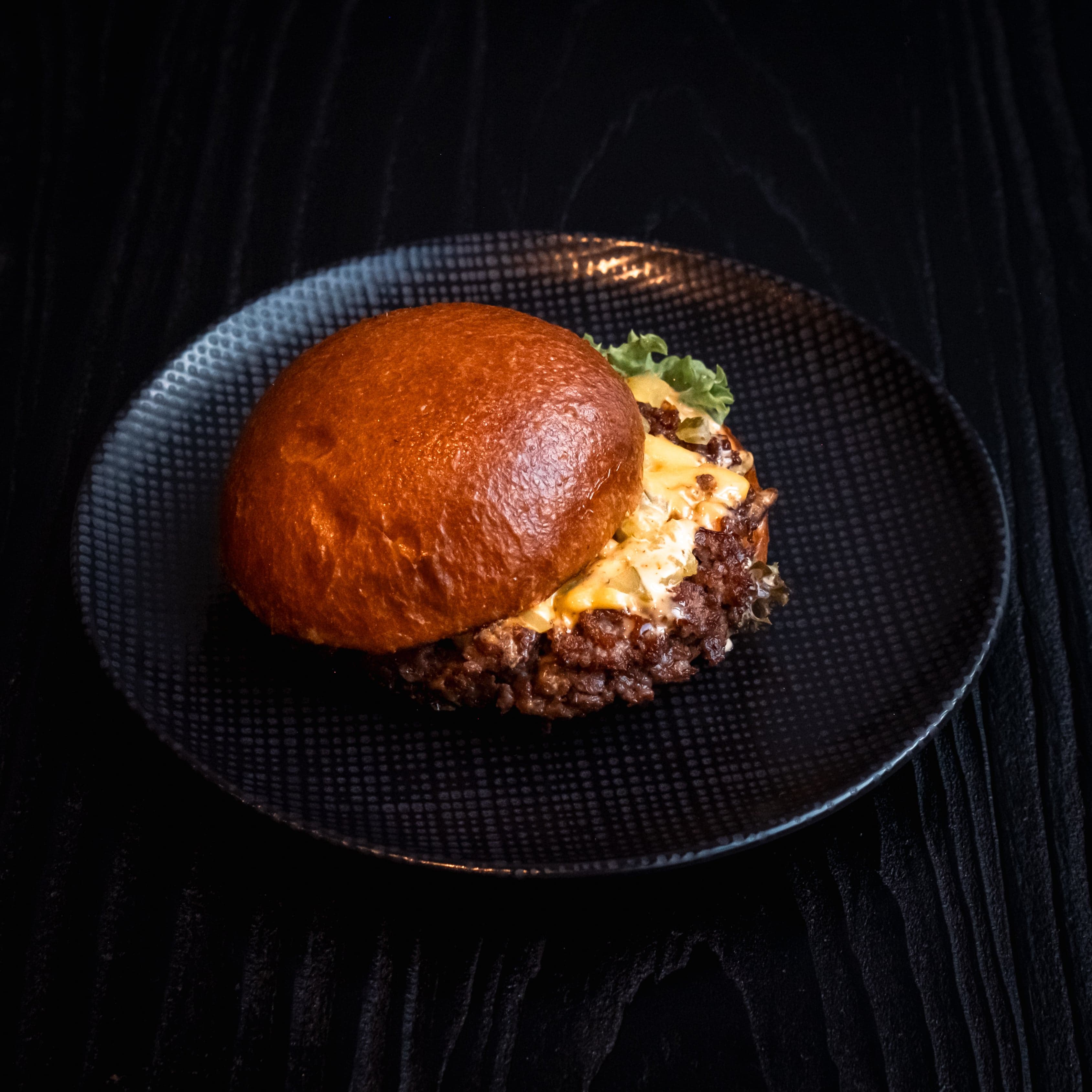 Benchmark Double Smashed Cheeseburger image