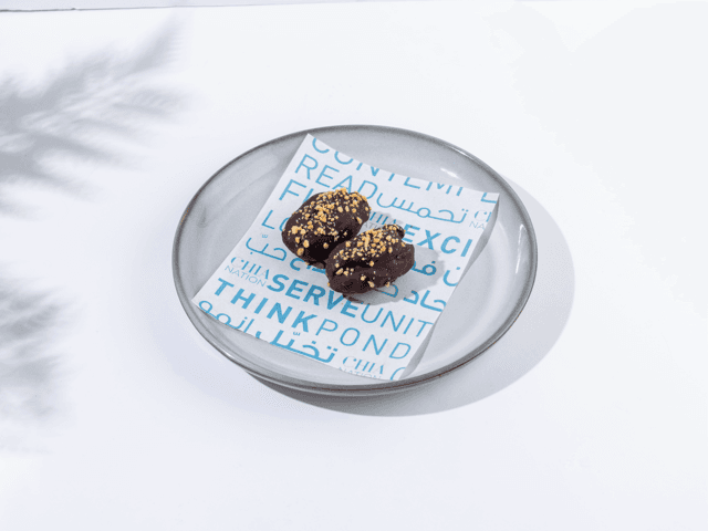 Chocolate peanut dates image