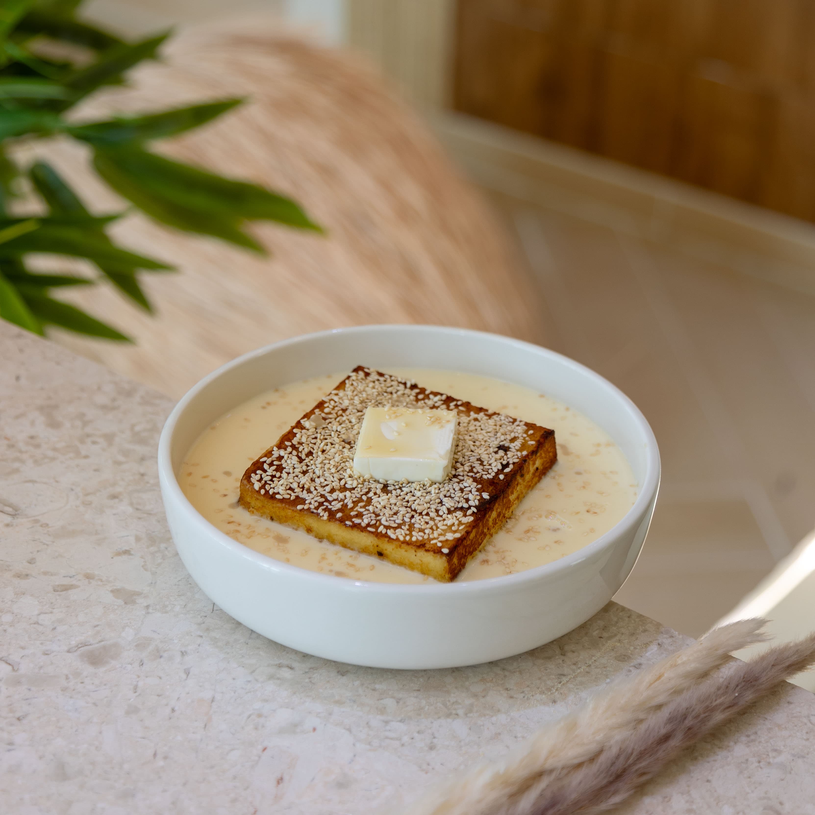 Milk Sesame Toast image