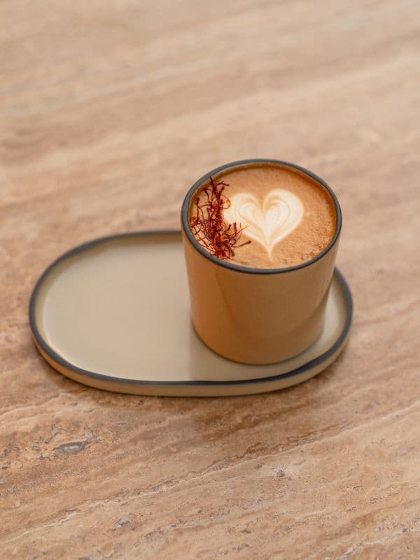 Saffron Latte image