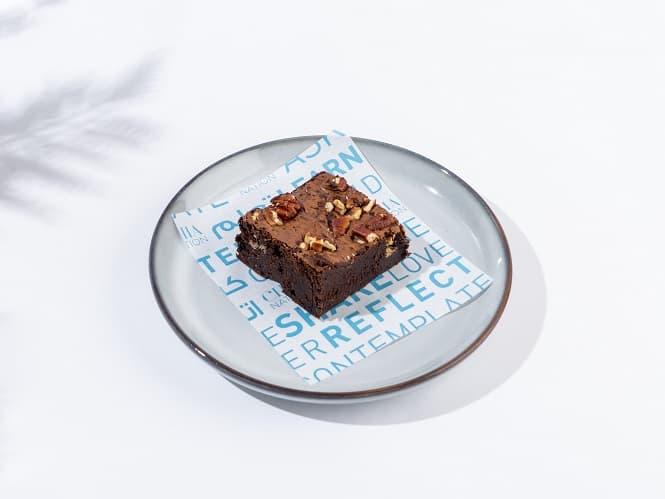 Flourless Brownie Pecan Nuts image