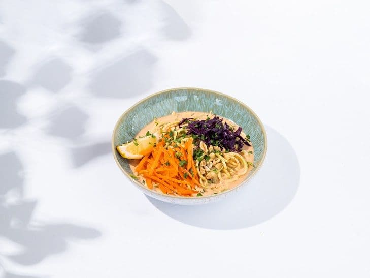 Vegan Red Curry Zoodles image